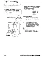 Preview for 38 page of Panasonic PalmCam PV-SD5000 User Manual