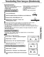 Preview for 55 page of Panasonic PalmCam PV-SD5000 User Manual