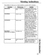 Предварительный просмотр 71 страницы Panasonic PalmCam PV-SD5000 User Manual