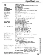 Предварительный просмотр 73 страницы Panasonic PalmCam PV-SD5000 User Manual