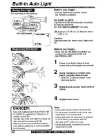 Предварительный просмотр 22 страницы Panasonic Palmcorder Palmsight PV-L650 Operating Manual