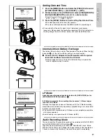 Preview for 19 page of Panasonic Palmcorder PV-DC152 Operating Instructions Manual