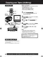 Preview for 22 page of Panasonic Palmcorder PV-L672 User Manual