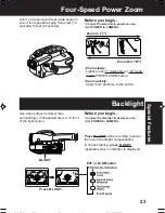 Preview for 23 page of Panasonic Palmcorder PV-L672 User Manual