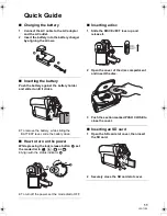 Preview for 11 page of Panasonic Palmcorder VDR-D50P Operating Instructions Manual