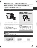 Preview for 19 page of Panasonic Palmcorder VDR-D50P Operating Instructions Manual