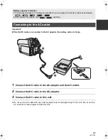 Preview for 21 page of Panasonic Palmcorder VDR-D50P Operating Instructions Manual