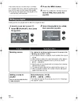 Preview for 64 page of Panasonic Palmcorder VDR-D50P Operating Instructions Manual