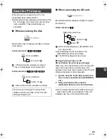 Preview for 85 page of Panasonic Palmcorder VDR-D50P Operating Instructions Manual