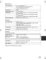 Preview for 107 page of Panasonic Palmcorder VDR-D50P Operating Instructions Manual