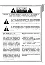 Preview for 3 page of Panasonic PalmTheater DVD-L50D Operating Instructions Manual