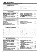 Preview for 6 page of Panasonic PalmTheater DVD-L50D Operating Instructions Manual