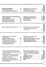 Preview for 7 page of Panasonic PalmTheater DVD-L50D Operating Instructions Manual