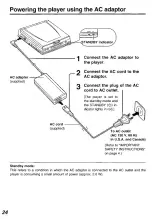 Preview for 24 page of Panasonic PalmTheater DVD-L50D Operating Instructions Manual