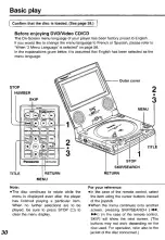 Preview for 30 page of Panasonic PalmTheater DVD-L50D Operating Instructions Manual