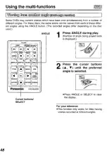 Preview for 48 page of Panasonic PalmTheater DVD-L50D Operating Instructions Manual