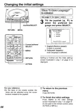 Preview for 56 page of Panasonic PalmTheater DVD-L50D Operating Instructions Manual