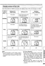 Preview for 59 page of Panasonic PalmTheater DVD-L50D Operating Instructions Manual