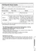 Preview for 77 page of Panasonic PalmTheater DVD-L50D Operating Instructions Manual