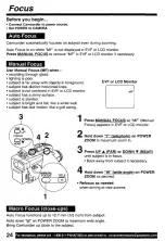 Preview for 24 page of Panasonic Plamcorder PalmSight PV-L671 Operating Instructions Manual