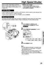 Preview for 25 page of Panasonic Plamcorder PalmSight PV-L671 Operating Instructions Manual