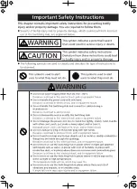 Preview for 3 page of Panasonic PN36240E-TH Installation Manual