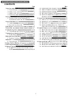 Предварительный просмотр 2 страницы Panasonic PT-50LCZ70 - 50" Rear Projection TV Service Manual