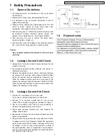 Предварительный просмотр 3 страницы Panasonic PT-50LCZ70 - 50" Rear Projection TV Service Manual