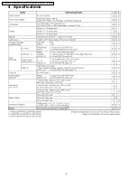 Предварительный просмотр 6 страницы Panasonic PT-50LCZ70 - 50" Rear Projection TV Service Manual