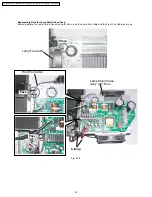 Предварительный просмотр 42 страницы Panasonic PT-50LCZ70 - 50" Rear Projection TV Service Manual