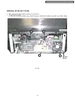 Предварительный просмотр 43 страницы Panasonic PT-50LCZ70 - 50" Rear Projection TV Service Manual