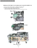 Предварительный просмотр 46 страницы Panasonic PT-50LCZ70 - 50" Rear Projection TV Service Manual