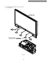 Предварительный просмотр 57 страницы Panasonic PT-50LCZ70 - 50" Rear Projection TV Service Manual