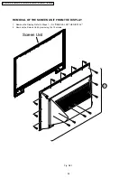 Предварительный просмотр 58 страницы Panasonic PT-50LCZ70 - 50" Rear Projection TV Service Manual