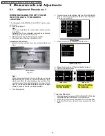 Предварительный просмотр 60 страницы Panasonic PT-50LCZ70 - 50" Rear Projection TV Service Manual