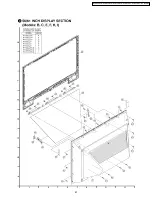 Предварительный просмотр 87 страницы Panasonic PT-50LCZ70 - 50" Rear Projection TV Service Manual