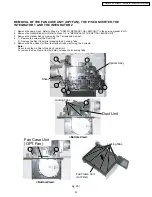 Предварительный просмотр 43 страницы Panasonic PT-56LCX70 - 56" Rear Projection TV Service Manual