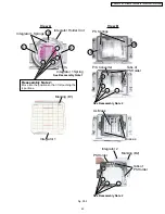 Предварительный просмотр 45 страницы Panasonic PT-56LCX70 - 56" Rear Projection TV Service Manual