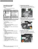 Предварительный просмотр 52 страницы Panasonic PT-56LCX70 - 56" Rear Projection TV Service Manual