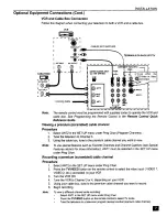 Preview for 8 page of Panasonic PT-56SX30 Operating Instructions Manual