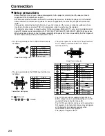 Preview for 20 page of Panasonic PT-DW5100EL Operating Instructions Manual