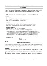 Preview for 2 page of Panasonic PT-DZ13KU Service Manual