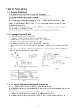 Preview for 5 page of Panasonic PT-DZ13KU Service Manual