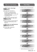 Preview for 11 page of Panasonic PT-DZ21KU Operating Instructions Manual