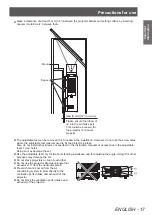 Preview for 17 page of Panasonic PT-DZ21KU Operating Instructions Manual