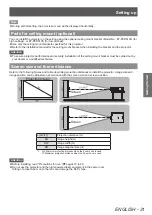 Preview for 31 page of Panasonic PT-DZ21KU Operating Instructions Manual