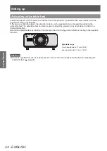 Preview for 44 page of Panasonic PT-DZ21KU Operating Instructions Manual