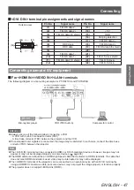 Preview for 47 page of Panasonic PT-DZ21KU Operating Instructions Manual