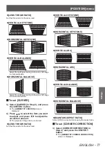 Preview for 77 page of Panasonic PT-DZ21KU Operating Instructions Manual