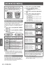 Preview for 80 page of Panasonic PT-DZ21KU Operating Instructions Manual